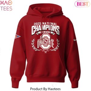2025 National Champions Ohio State Buckeyes Design Hoodie