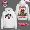 2025 National Champions Ohio State Buckeyes Football Design Hoodie – Black
