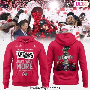 2025 Rose Bowl Game Champs Just Won More Ohio State Buckeyes Design Hoodie