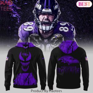 Baltimore Ravens Football x Dark Mode Design Hoodie