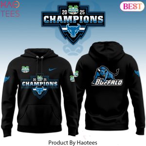 Buffalo Bulls Football Buhamas Bowl Champions Hoodie – Black