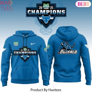 Buffalo Bulls Football Buhamas Bowl Champions Hoodie – Blue