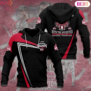 CFP National Champs 2024 With The Ohio State Buckeyes National Champions Design Hoodie