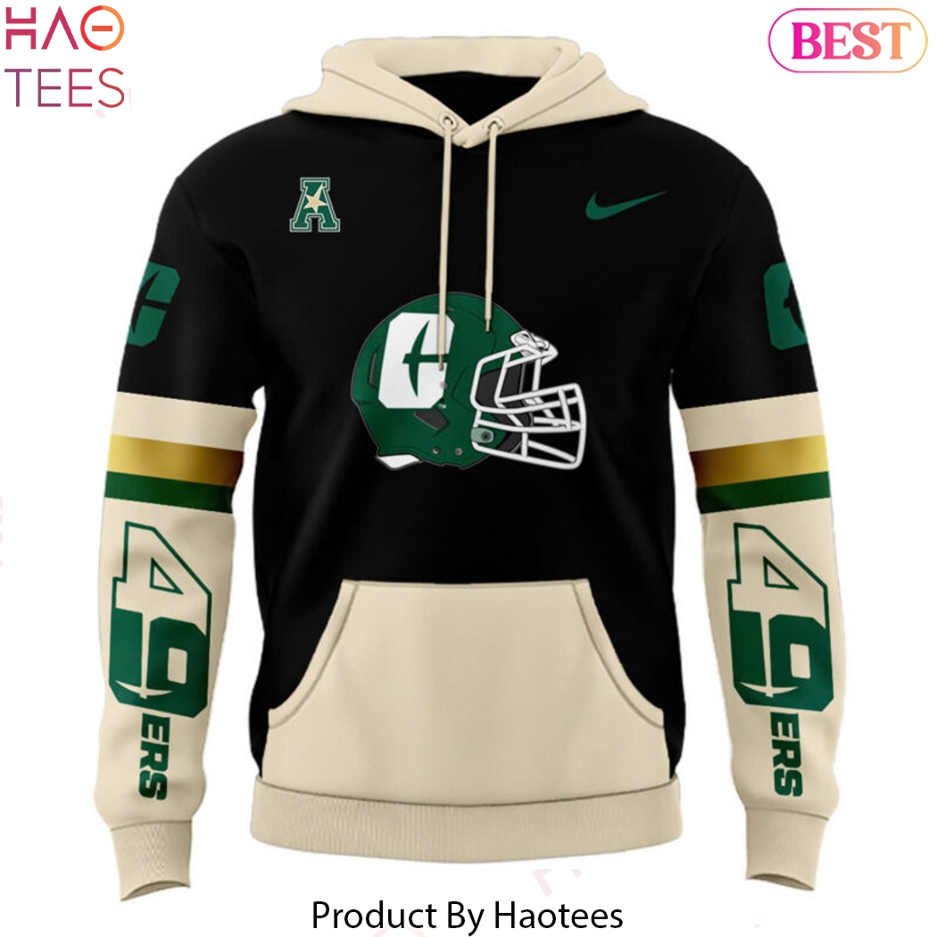 Charlotte 49ers Football Logo Design Design Hoodie Charlotte 49ers Football Logo Design Design Hoodie
