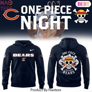 Chicago Bears Football x One Piece Design Hoodie
