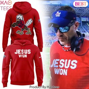 Coach Jamey Chadwell Jesus Won Liberty Flames Hoodie
