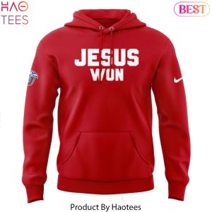 Coach Jamey Chadwell Jesus Won Liberty Flames Hoodie
