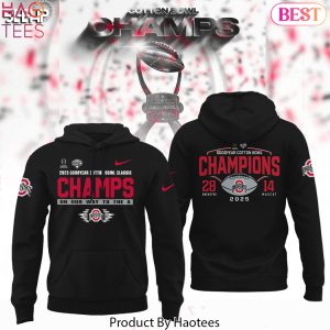 Goodyear Cotton Bowl Classic Champions On Our Way To The A Ohio State Buckeyes Design Hoodie – Black