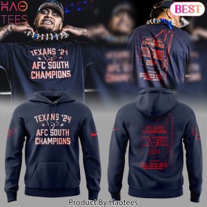 Houston Texans AFC South Champions Design Hoodie