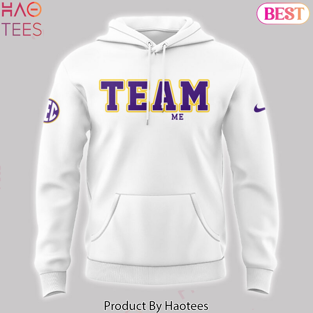 LSU Tigers - Team Me Special Hoodie - White LSU Tigers - Team Me Special Hoodie - White