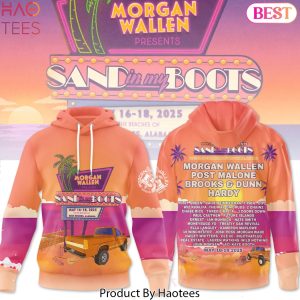 Morgan Wallen Sand In My Boots Design Hoodie