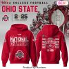 Ohio State Buckeyes 2025 Rose Bowl Game Champions Design Hoodie Ohio State Buckeyes 2025 Rose Bowl Game Champions Design Hoodie