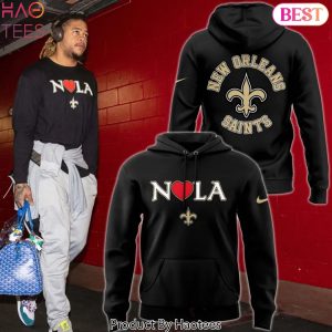New Orleans Saints NOLA Special Hoodie – Black