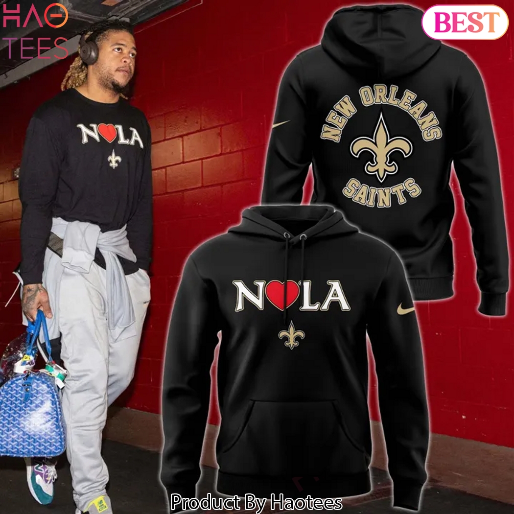 New Orleans Saints NOLA Special Hoodie - Black New Orleans Saints NOLA Special Hoodie - Black