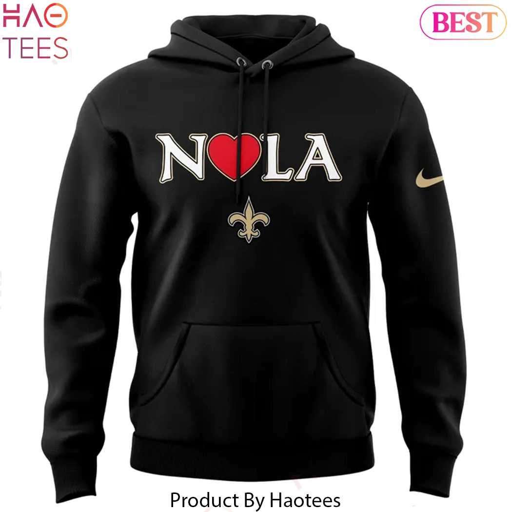 New Orleans Saints NOLA Special Hoodie - Black New Orleans Saints NOLA Special Hoodie - Black
