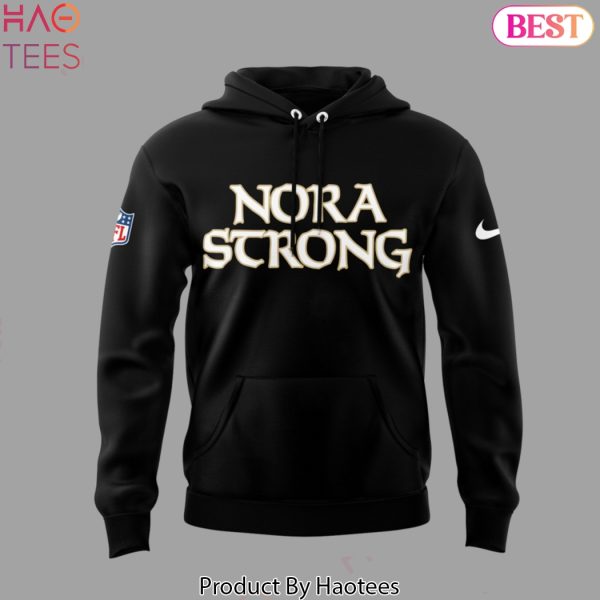 Nola Strong New Orleans Saints Design Hoodie – Black