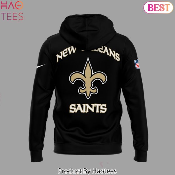 Nola Strong New Orleans Saints Design Hoodie – Black