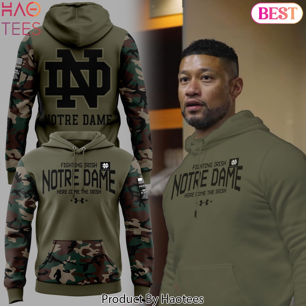 Notre Dame Fighting Irish - Here Come The Irish Design Hoodie Notre Dame Fighting Irish - Here Come The Irish Design Hoodie