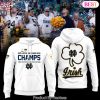 Notre Dame Fighting Irish Orange Bowl Champions Design Hoodie