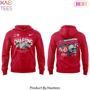 Ohio State Buckeyes 2025 Cotton Bowl Champions Design Hoodie