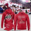 Ohio State Buckeyes 2025 Rose Bowl Game Champions Design Hoodie