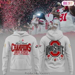 Ohio State Buckeyes Champions Rose Bowl Hoodie