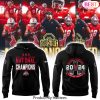 Ohio State Buckeyes College Football 2024 National Champions Design Hoodie -Red