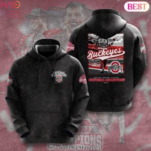 Ohio State Buckeyes College Football National Champions 2024 Design Hoodie