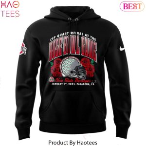 Ohio State Buckeyes Football Rose Bowl Game Design Hoodie
