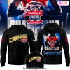 Ole Miss Rebels 80th Taxslayer Gator Bowl Champions Design Hoodie