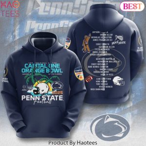 Penn State Nittany Lions CFP Semifinal At The Capital One Orange Bowl Design Hoodie