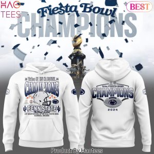 Penn State Nittany Lions Fiesta Bowl Champions Hoodie – White