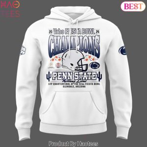 Penn State Nittany Lions Fiesta Bowl Champions Hoodie – White