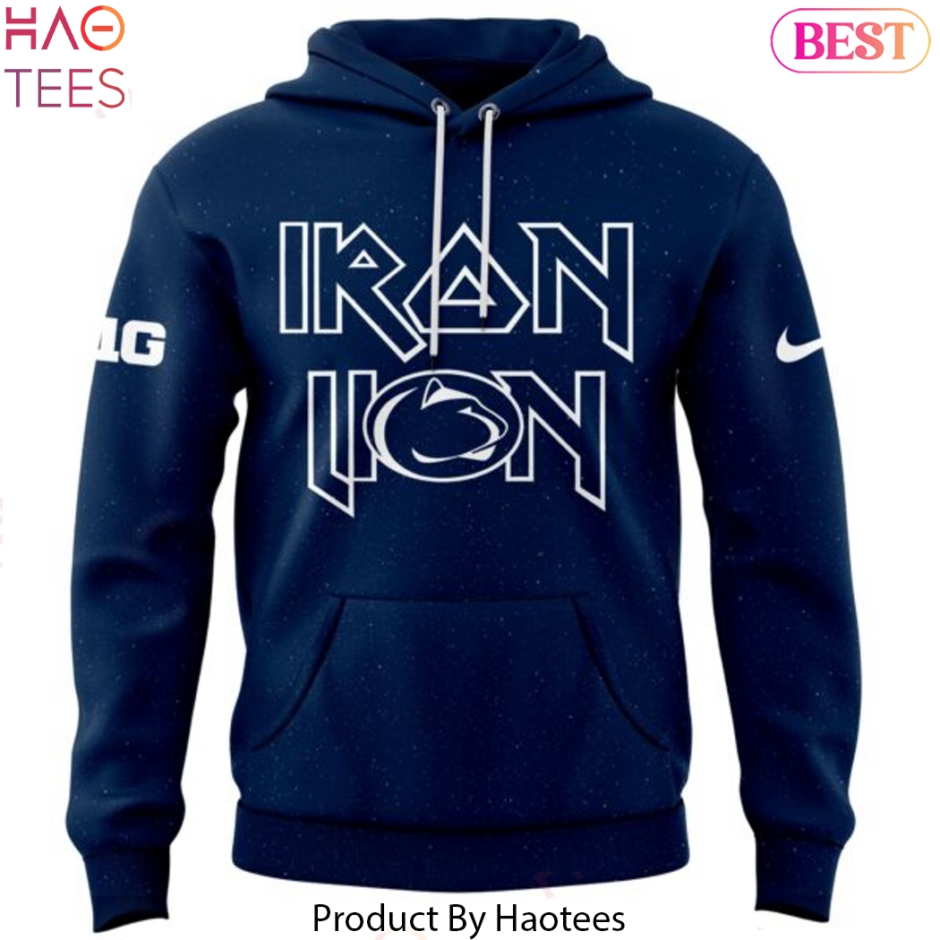 Penn State Nittany Lions Iron Lion Design Hoodie Penn State Nittany Lions Iron Lion Design Hoodie