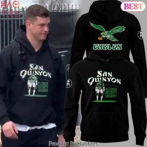 Philadelphia Eagles Maximum Security Lockdown Hoodie – Black