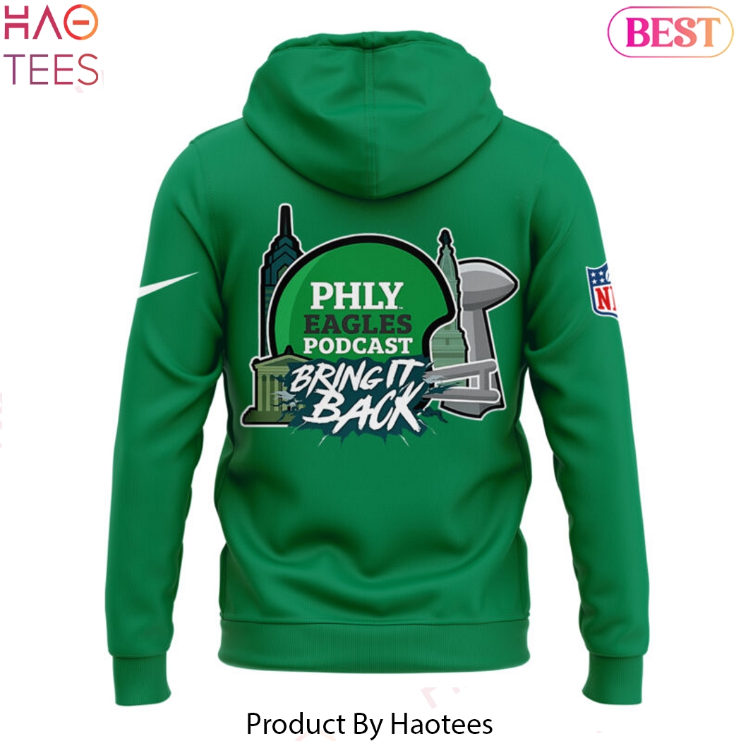 Philadelphia Eagles Podcast Bring It Black Design Hoodie Philadelphia Eagles Podcast Bring It Black Design Hoodie