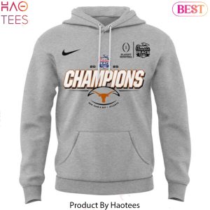 Texas Longhorns College Football Playoff Peach Bowl Champions Design Hoodie