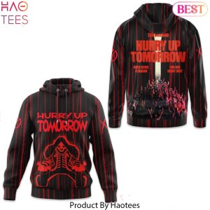 The Weeknd Hurry Up Tomorrow Design Hoodie