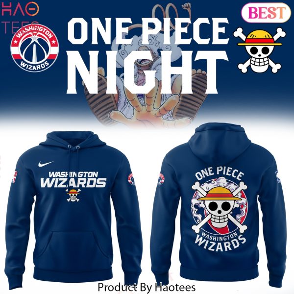 Washington Wizards x One Piece Night Design Hoodie