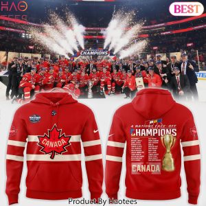 2025 4 Nations Face Off Champions Canada Design Hoodie