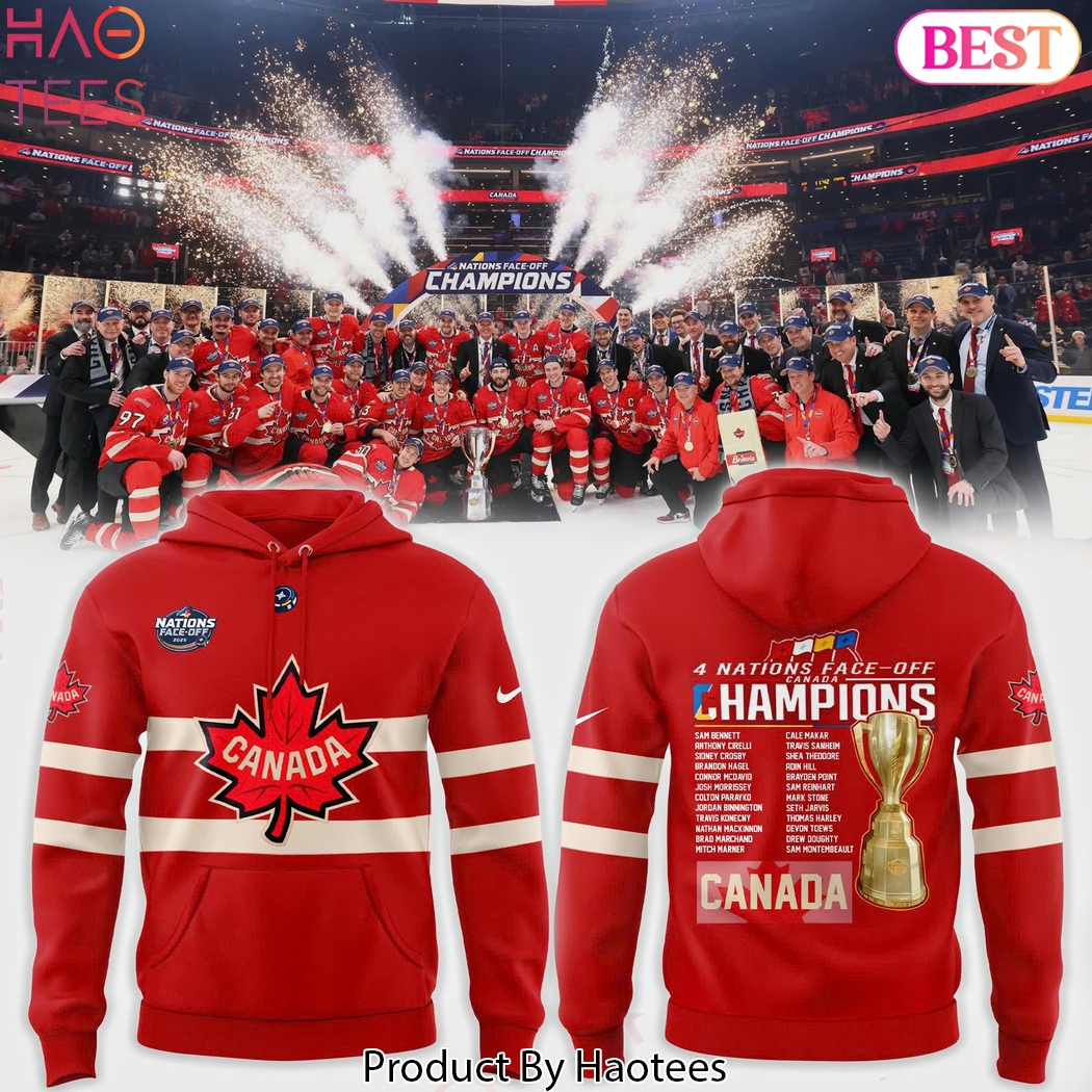 2025 4 Nations Face Off Champions Canada Design Hoodie 2025 4 Nations Face Off Champions Canada Design Hoodie