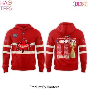 2025 4 Nations Face Off Champions Canada Design Hoodie