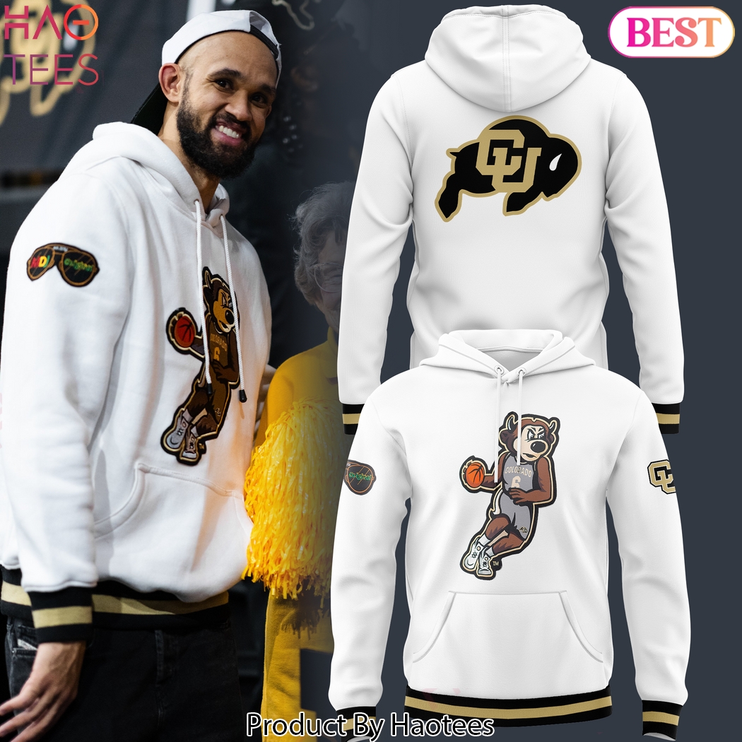 2025 Colorado Buffs Basketball White Design Hoodie 2025 Colorado Buffs Basketball White Design Hoodie