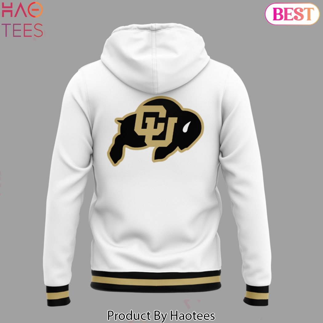 2025 Colorado Buffs Basketball White Design Hoodie 2025 Colorado Buffs Basketball White Design Hoodie