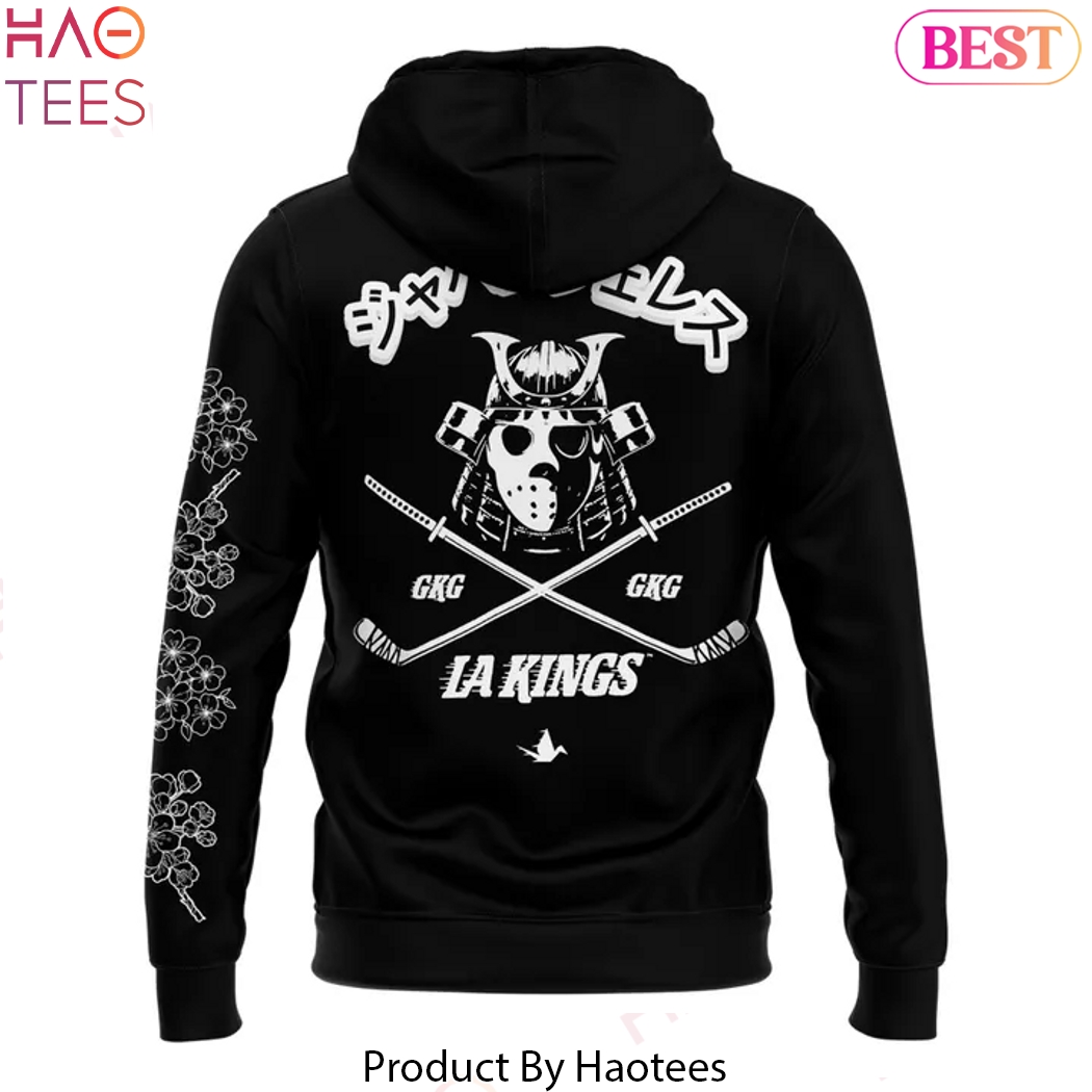 2025 Japangeles x Los Angeles Kings Black Design Hoodie 2025 Japangeles x Los Angeles Kings Black Design Hoodie