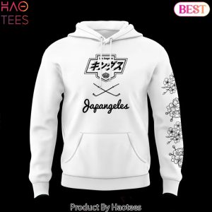 2025 Japangeles x Los Angeles Kings White Design Hoodie