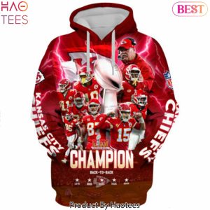 2025 LIX Super Bowl Champion Kansas City Chiefs Design Hoodie