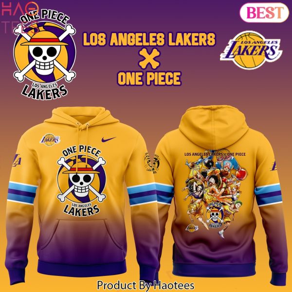 2025 Los Angeles Lakers x One Piece Design Hoodie