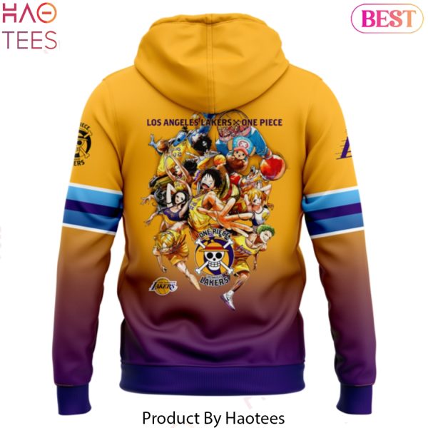 2025 Los Angeles Lakers x One Piece Design Hoodie