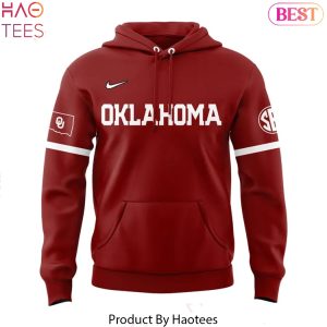 2025 Oklahoma Sooners Women Softball Design Hoodie – Red